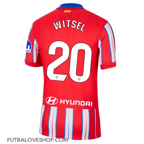 Dres Atletico Madrid Axel Witsel #20 Domáci 2024-25 Krátky Rukáv